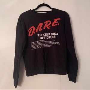 Rare D.A.R.E crewneck